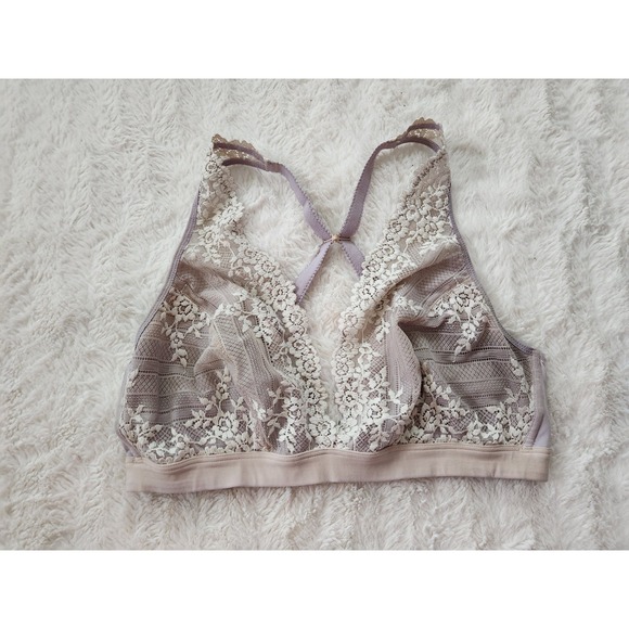 Wacoal Other - Wacoal Embrace Lace Soft Cup Wireless Lingerie Bra Women's Size 40 Taupe 852191